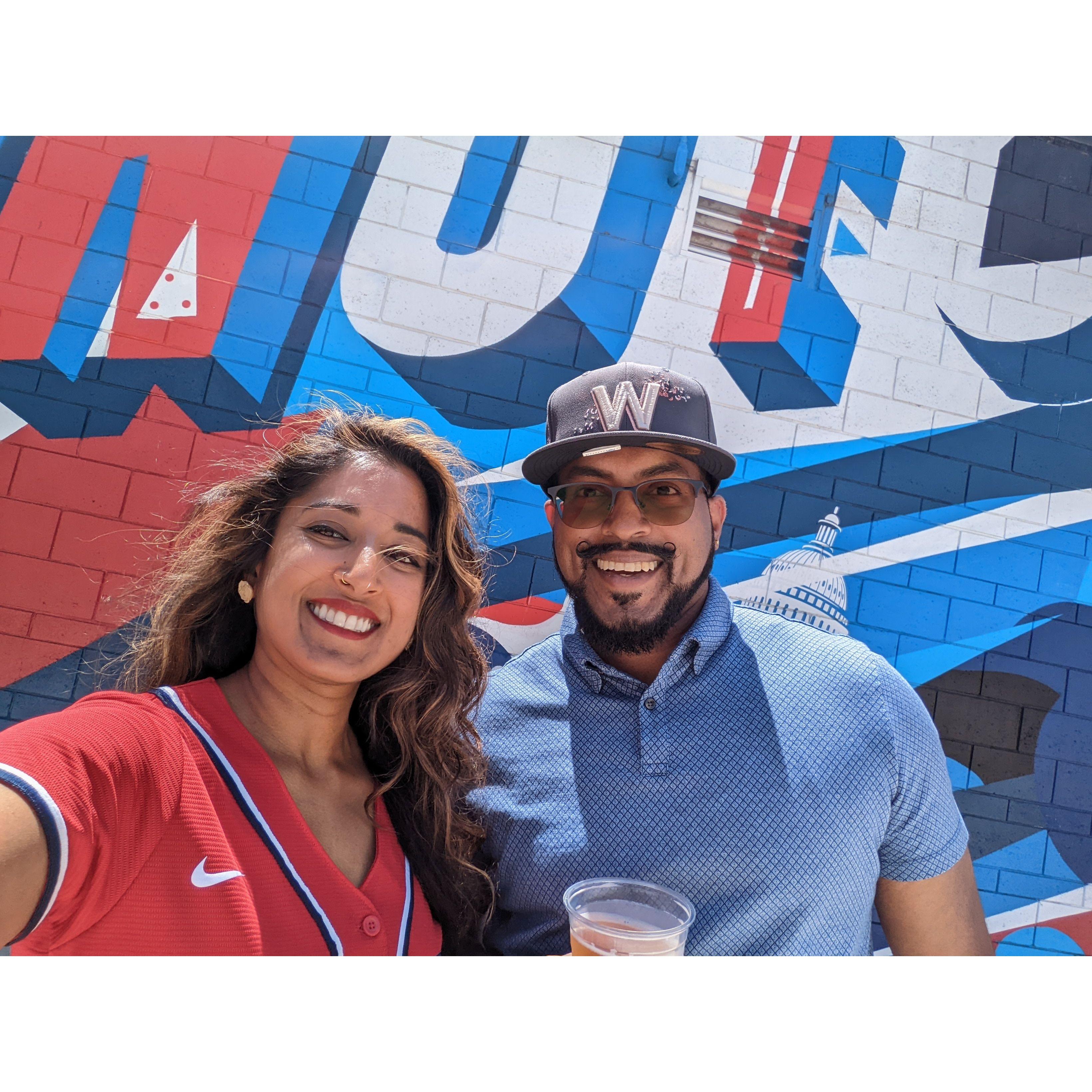 Karup's first Nats game