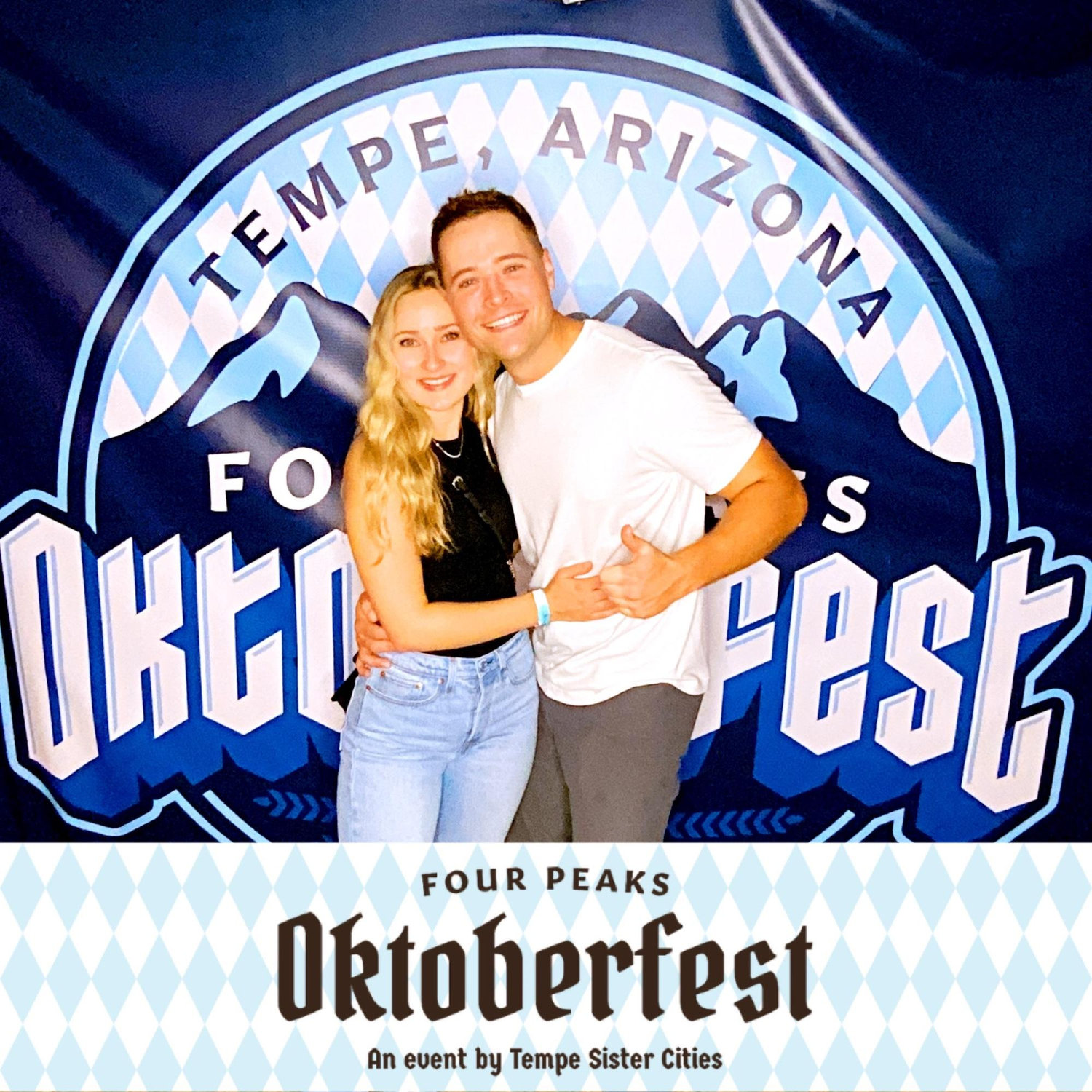 Our first photo taken together on our second date!