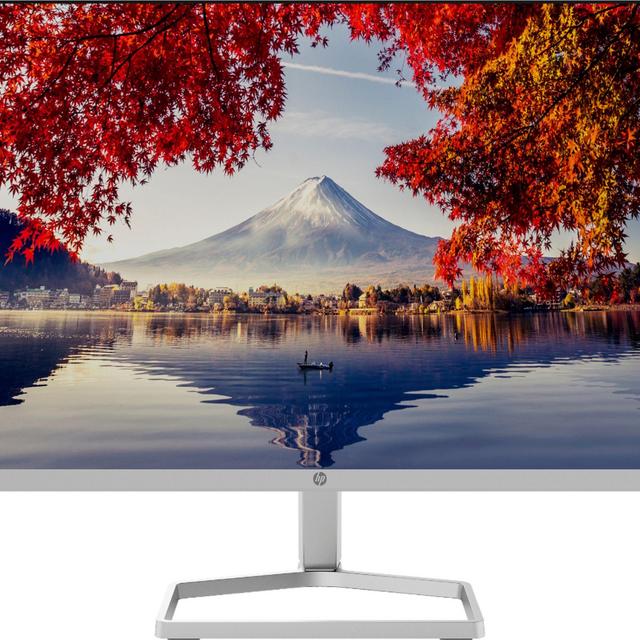 HP - 24" IPS LED FHD FreeSync Monitor (HDMI, VGA) - Silver and Black