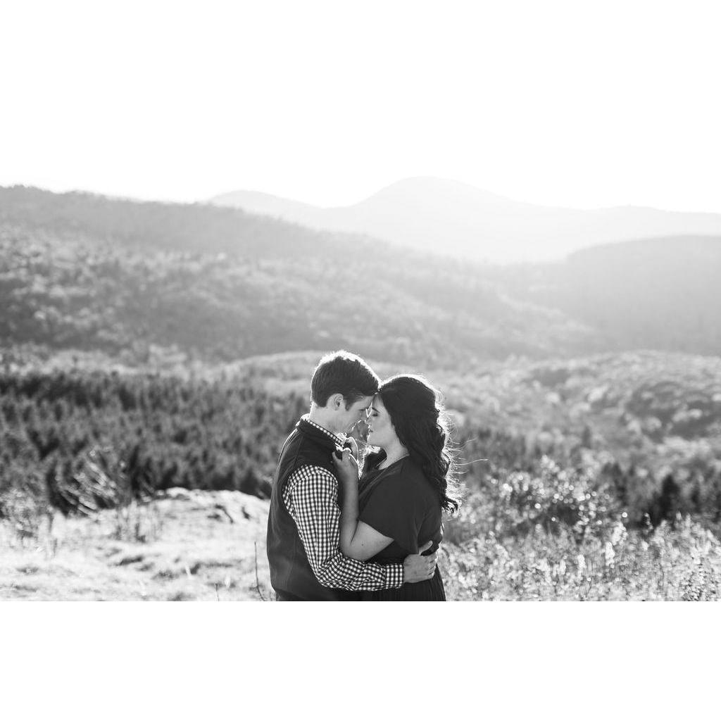 Engagement photos in the mountains.
Photographer: Amber Hatley Photography