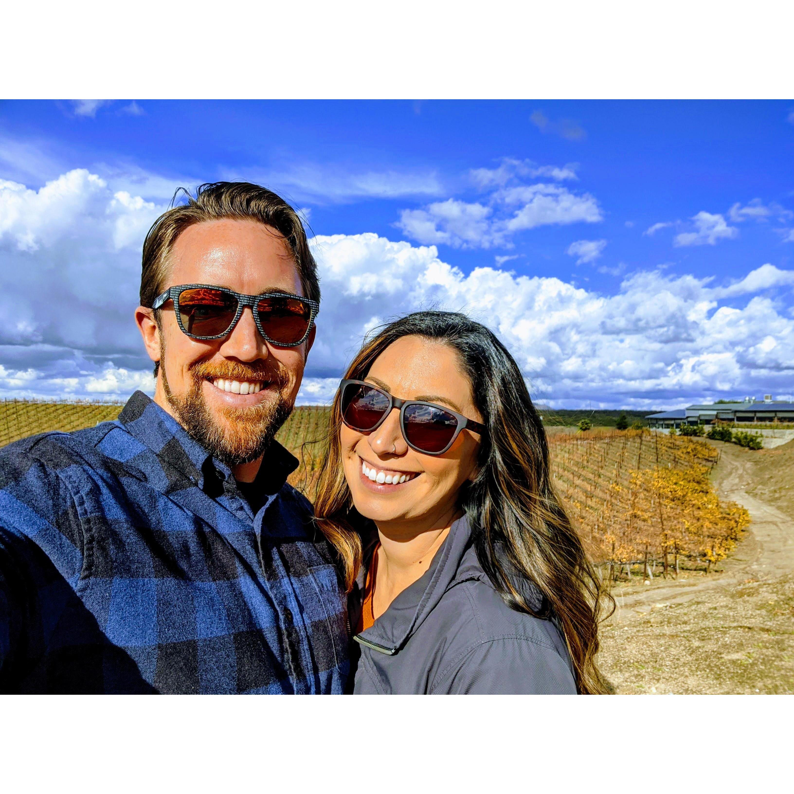 When isn't a good time for a wine country visit? Temecula is a great "backyard" favorite when visiting Selina's family.