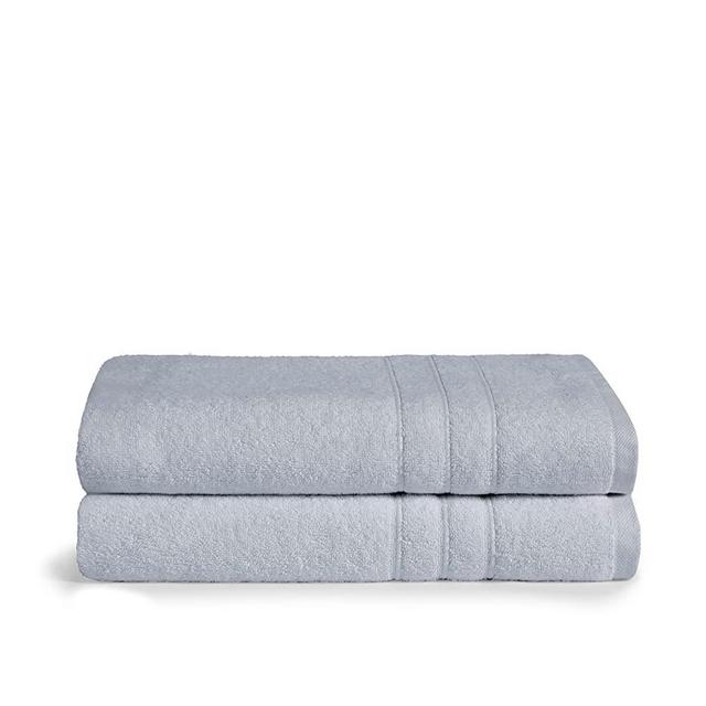 Brooklinen Classic Bath Towels, Smoke Gray - Set of 2