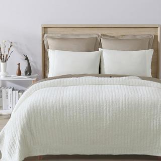 Snug Ribbed Bed Blanket