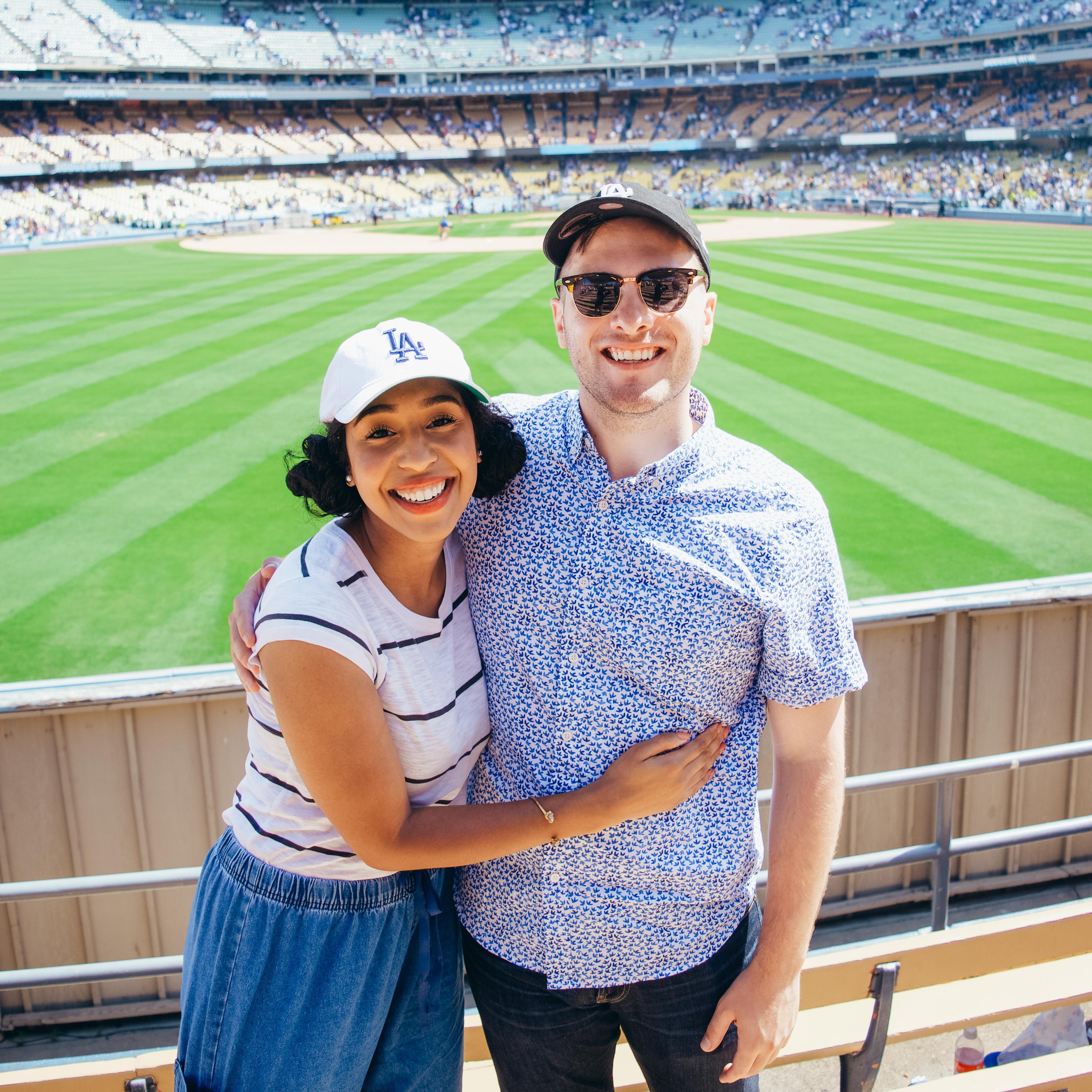 Macey's First Dodgers Game 2018