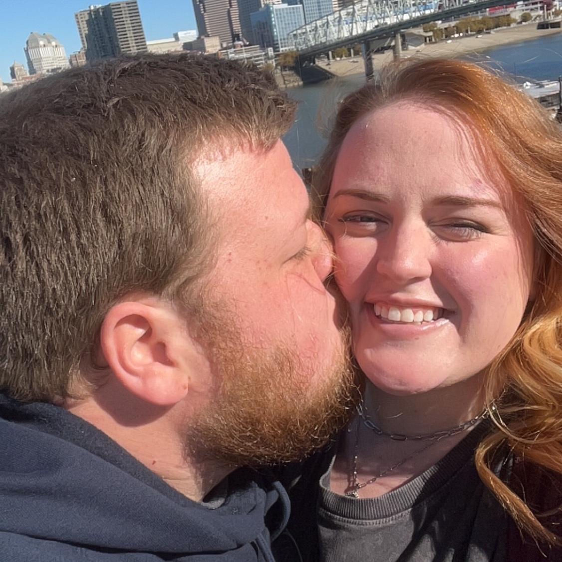 In Cincinnati, we went to the aquarium and looked at dream engagement rings! Abi didn't know she would be getting an engagement ring that was even better than what she hoped for, soon enough!