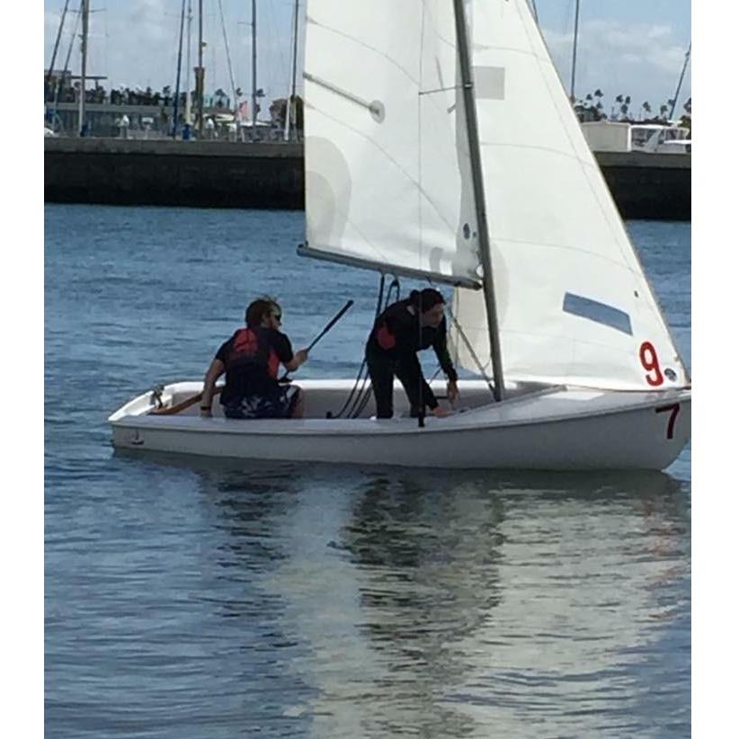 Sailing team regatta in Long Beach, March 2018.