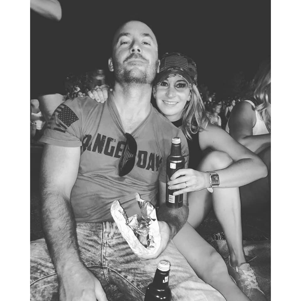 Our first official date to Old Dominion (Sunday in the Country concert)