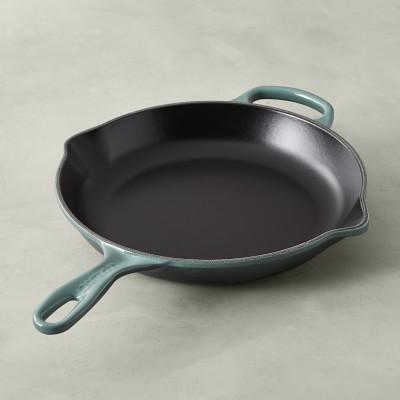 Le Creuset Signature Enameled Cast Iron Fry Pan, 10", Ocean