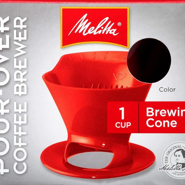 Melitta 64008 Red Ready Joe Filter Cone