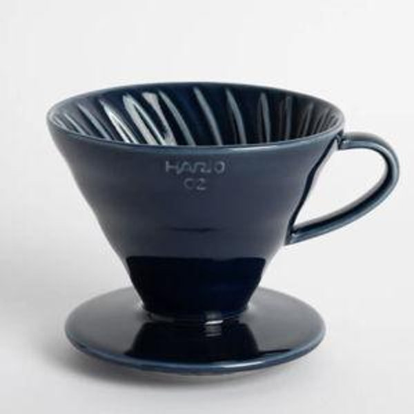 V60 Ceramic Coffee Dripper 02 Navy