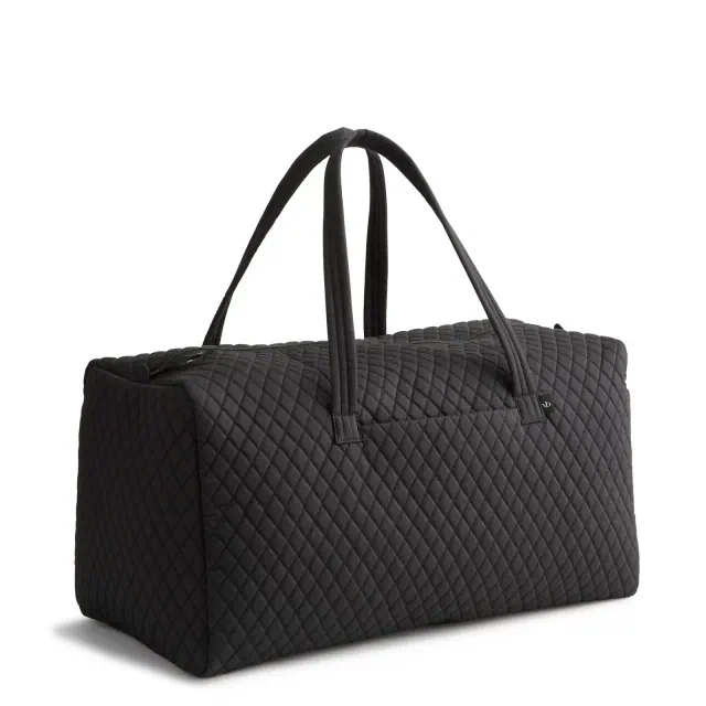 Vera Bradley Women's Outlet Cotton XL Travel Duffel Bag Moonless Night