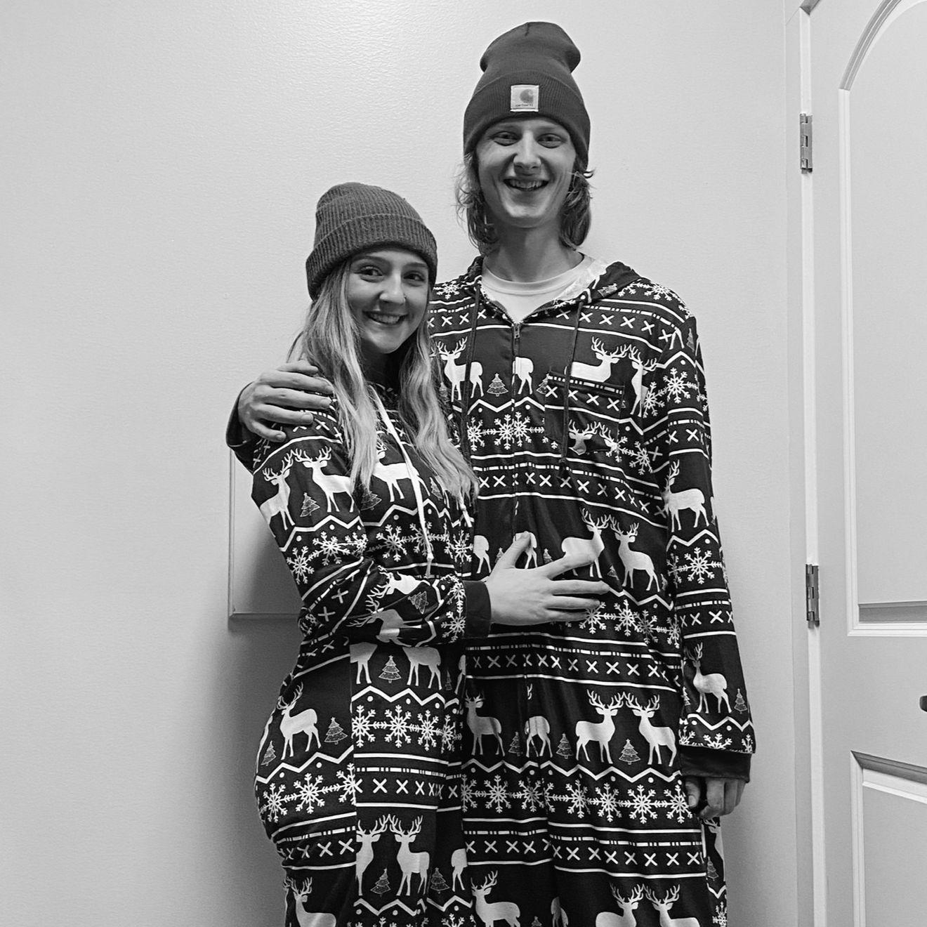 Matching Christmas PJ's! We switch off picking them every year and it's been one of our favorite traditions.