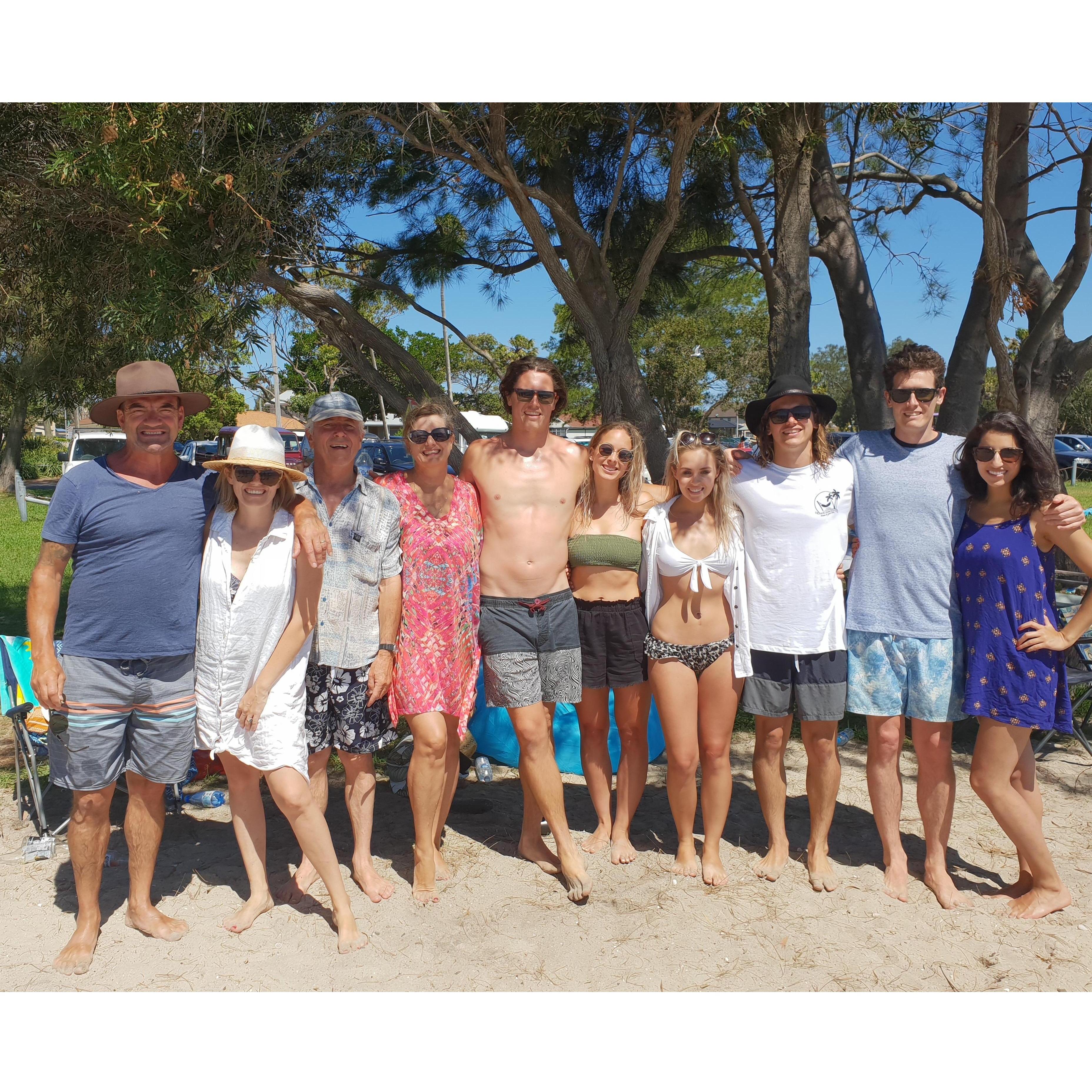Pelican Bay, AU. December 2018.
The Wiltshire family