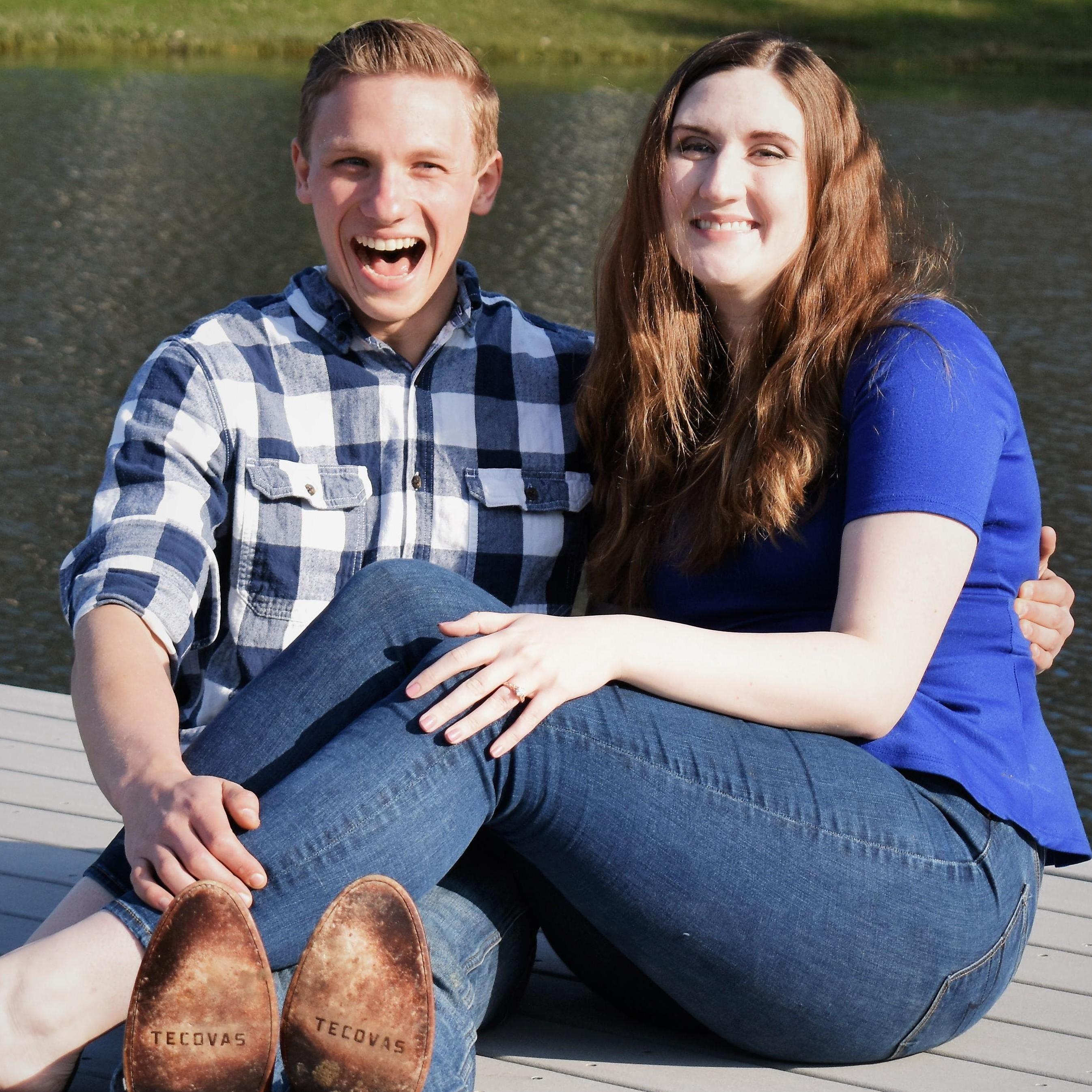 Engagement photos - Always laughing