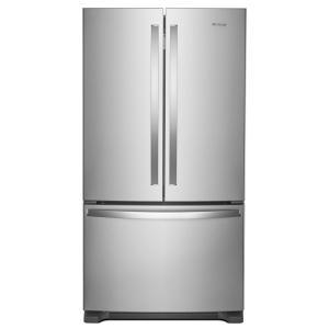 20 cu. ft. French Door Refrigerator in Fingerprint Resistant Stainless Steel with Internal Water Dispenser Counter Depth