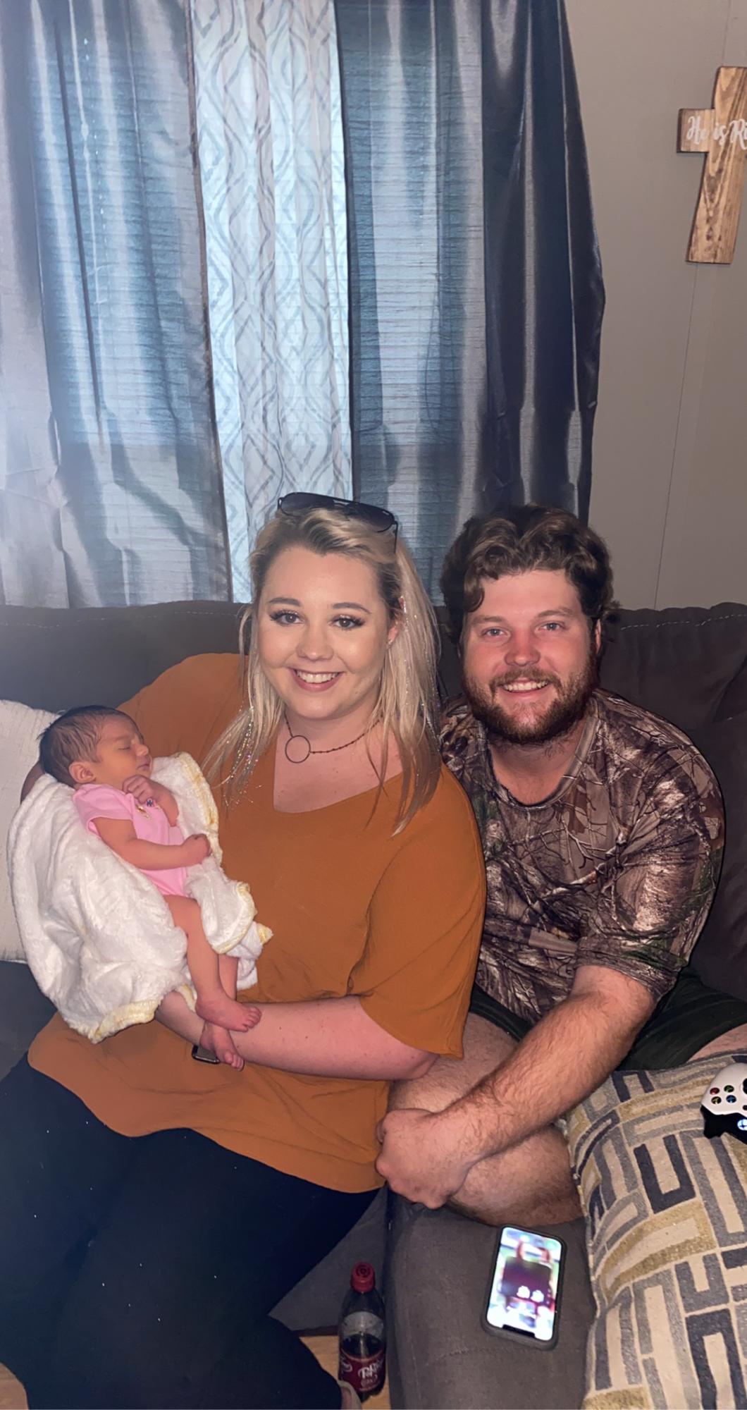 First time meeting our niece