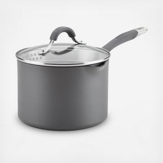 Radiance Nonstick Straining Saucepan