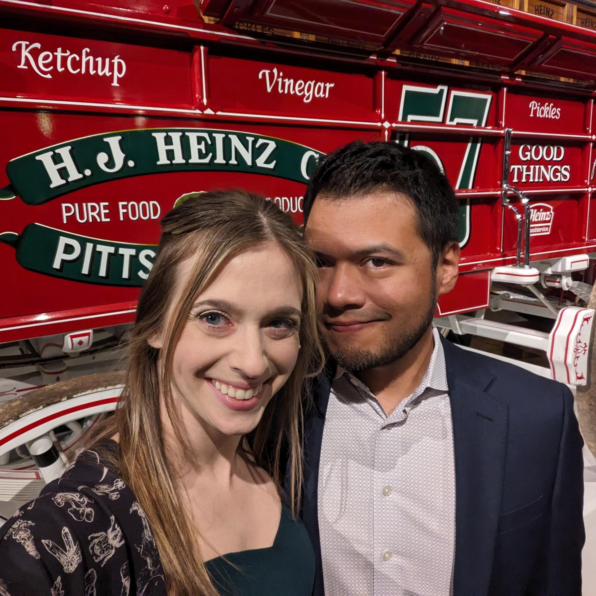 At Ali's wedding in Pittsburgh