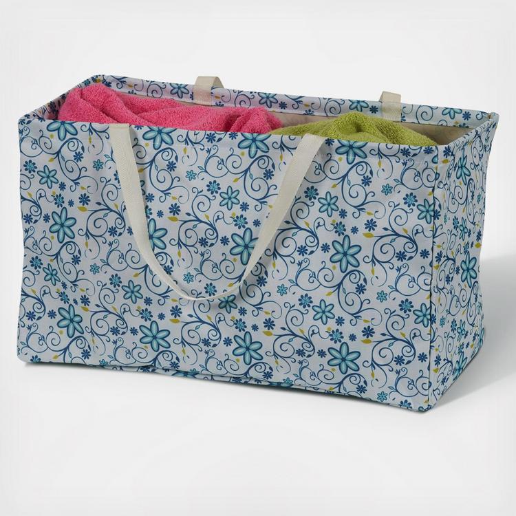 Patterned Cork Chest Bag | BAGD-511 Blue Daisies