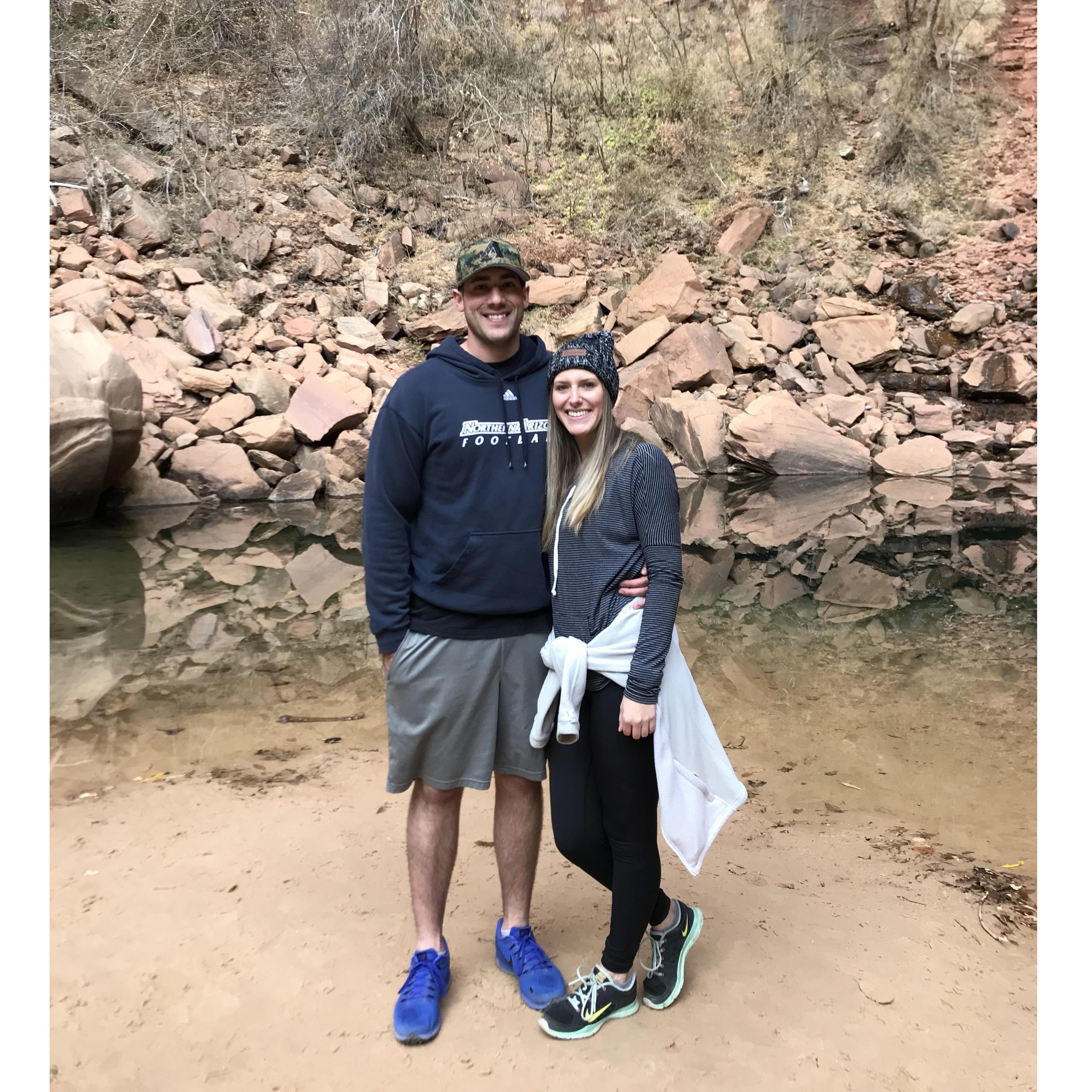 December 2017; Zion National Park, Utah