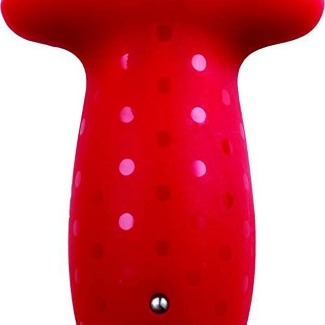 Chef'n StemGem Strawberry Huller, 3.5", Red/Green
