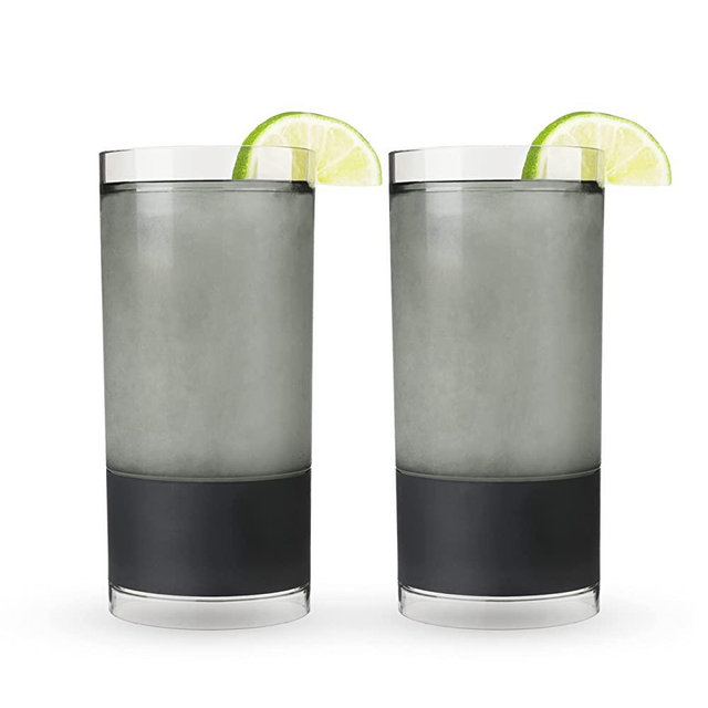 HOST Cocktail Freeze Tumbler, 10 oz Freezer Gel Chillable Cocktail Glass, BPA Free Drink Cooler