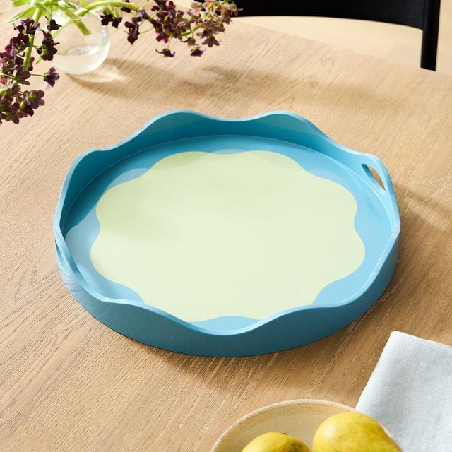 Rhode Lacquer Tray, Blue