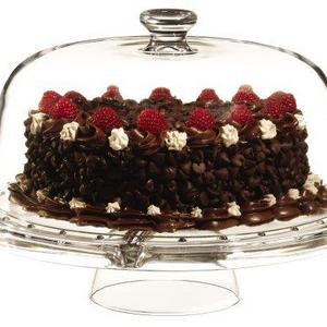 Luigi Bormioli Gallerie 4-in-1 Covered Plate with Dome