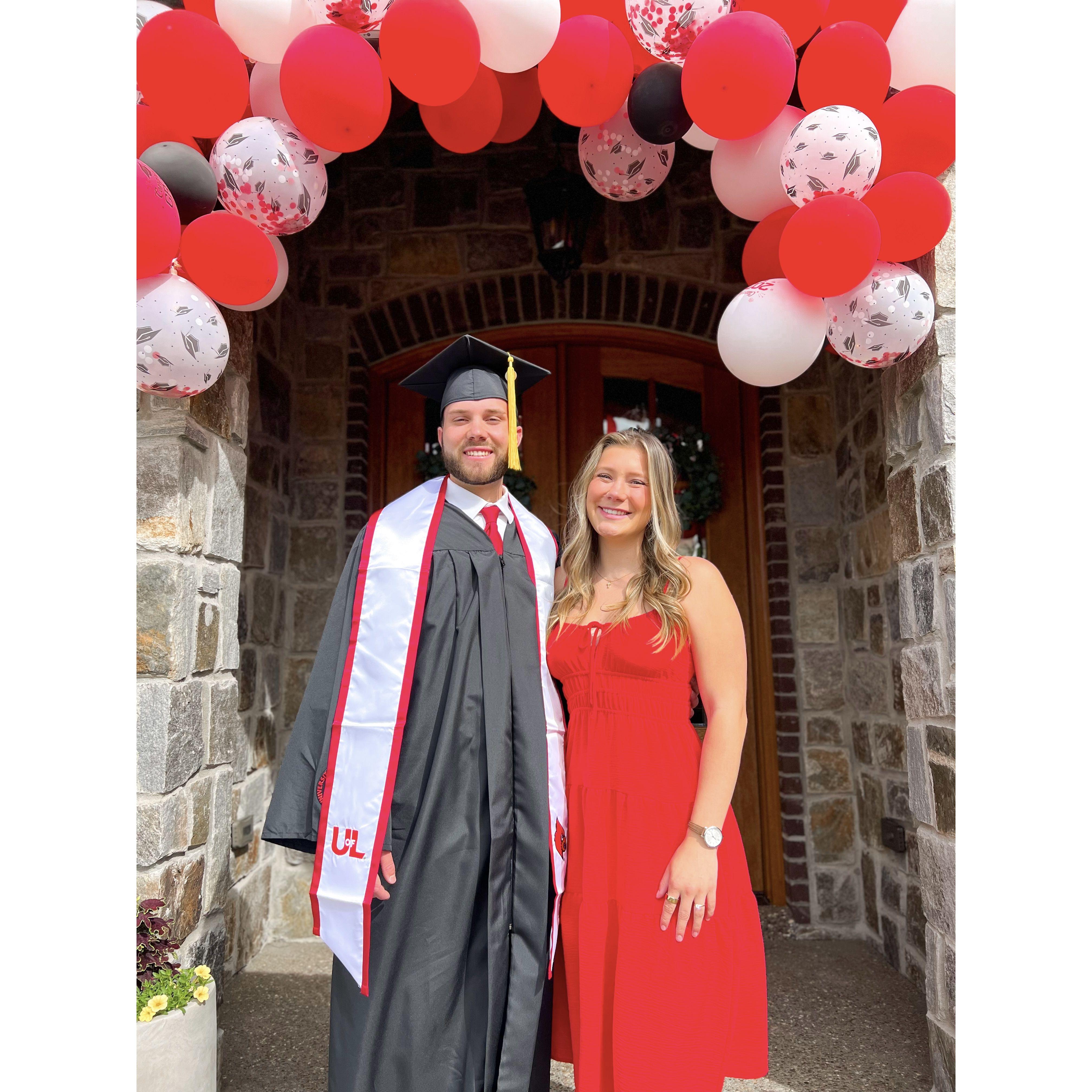 Carson’s graduation from the University of Louisville