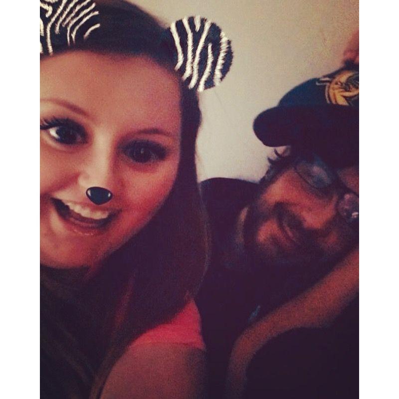 The first photo we took together. When Rob's parents totally knew about me but Rob said he was helping someone with Math homework.