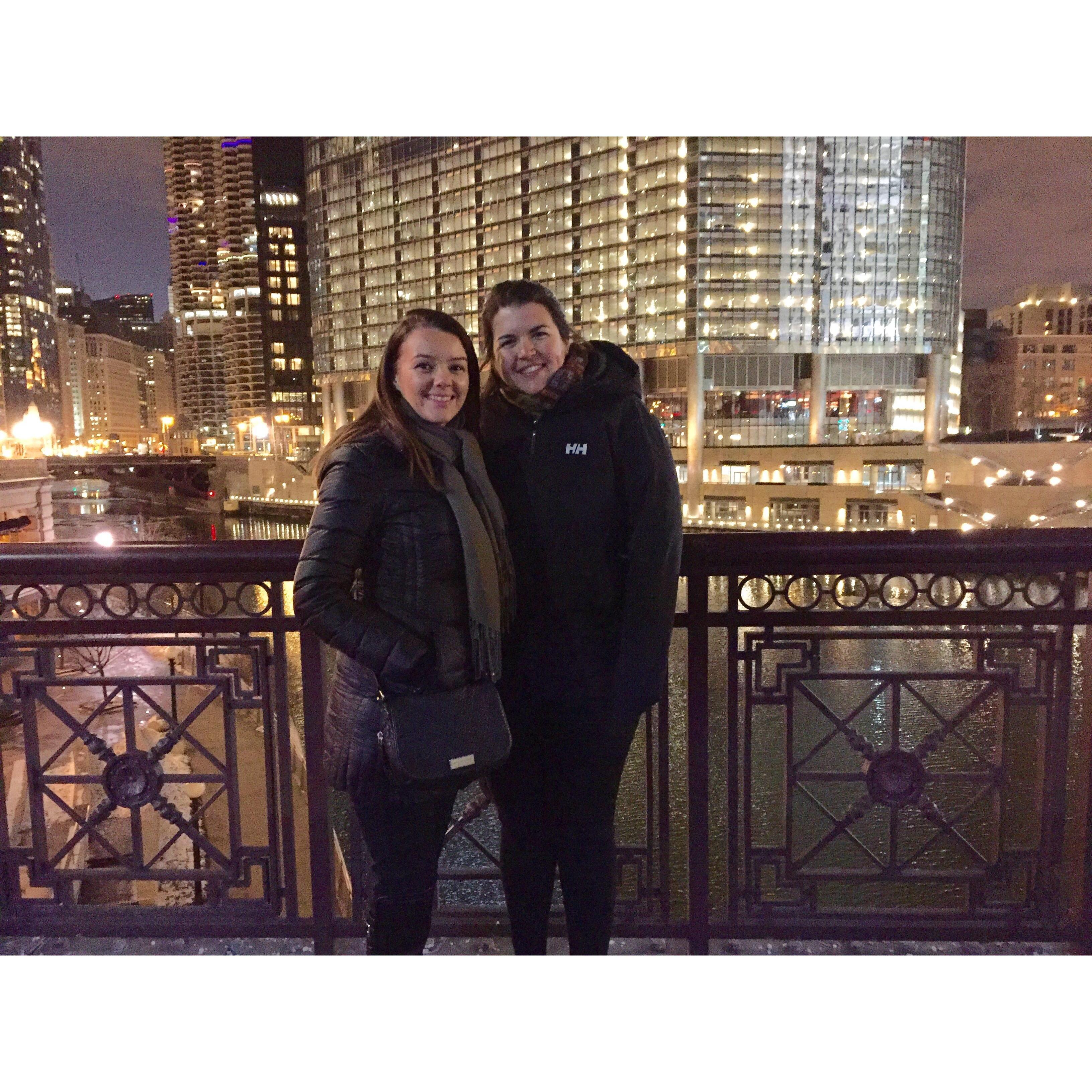 freezing in Chicago!