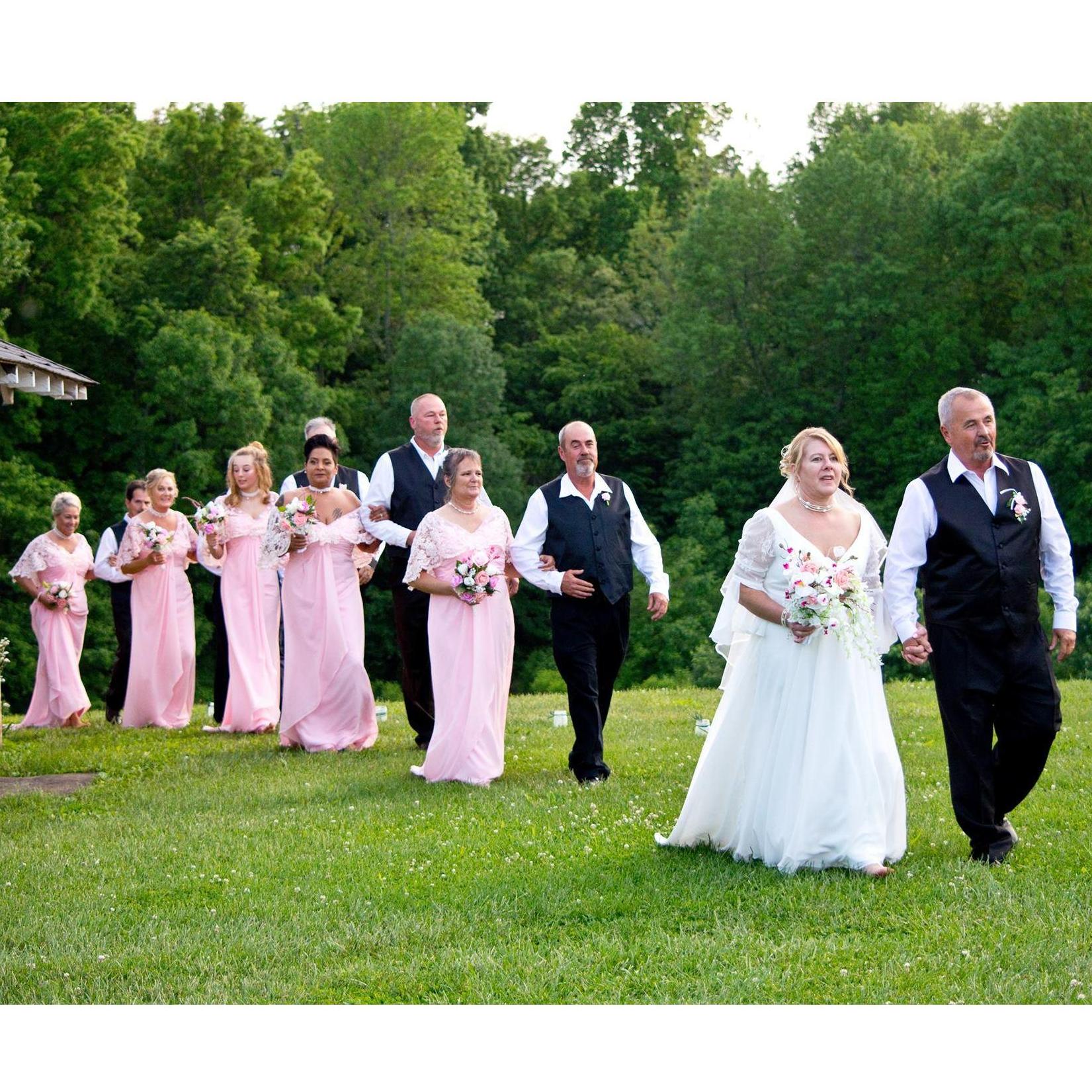 Dorma and Lisa Coffey
Wedding Party