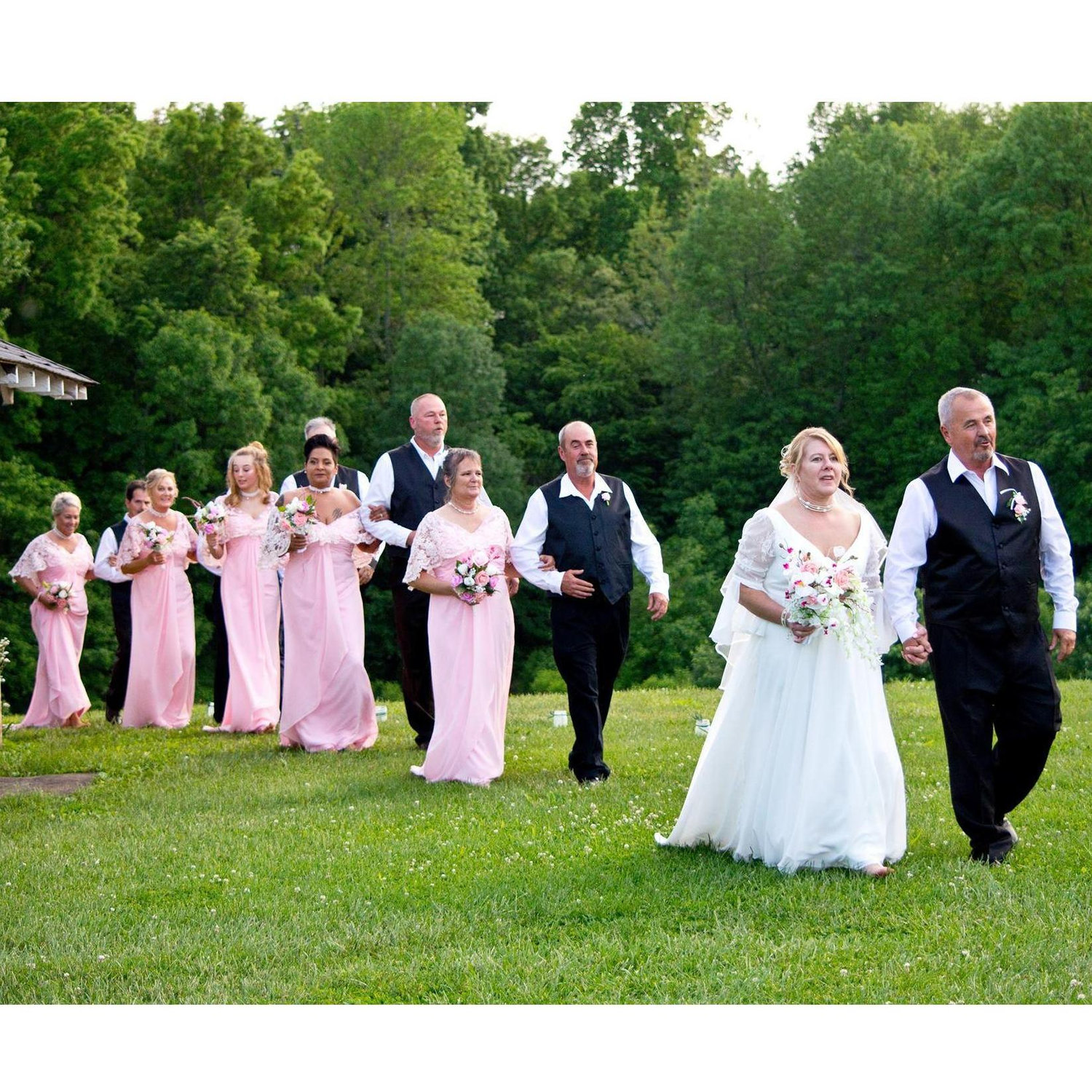 Dorma and Lisa Coffey
Wedding Party