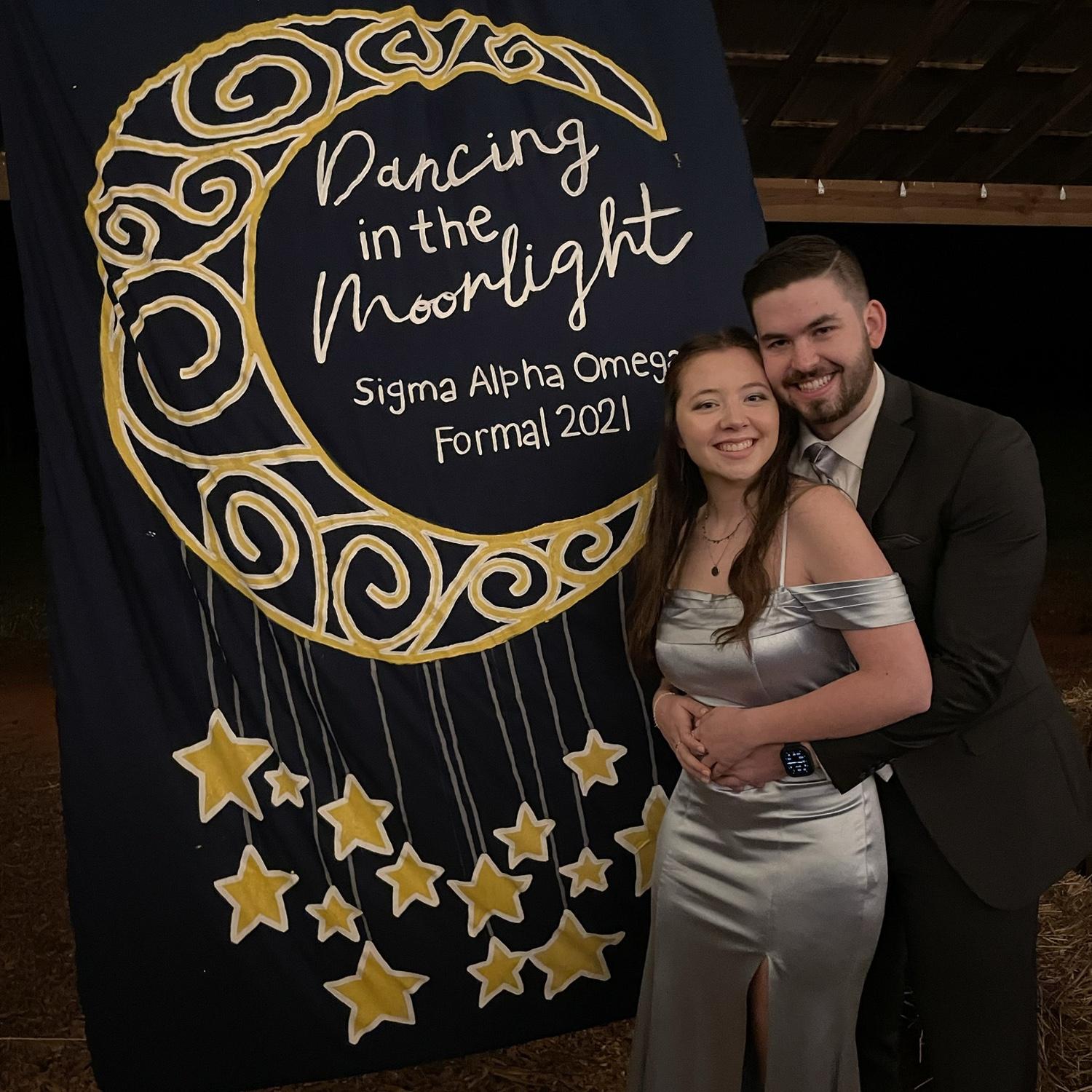 April 2021: Brittany’s last formal for her sorority!