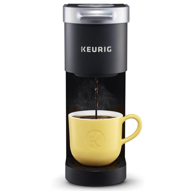 Keurig K-Mini Single Serve K-Cup Pod Coffee Maker, 6 to 12oz Brew size, with Cord Storage, Perfect for Small Spaces, Black