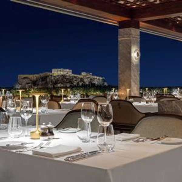 Dinner in Athens at GB Roof Garden