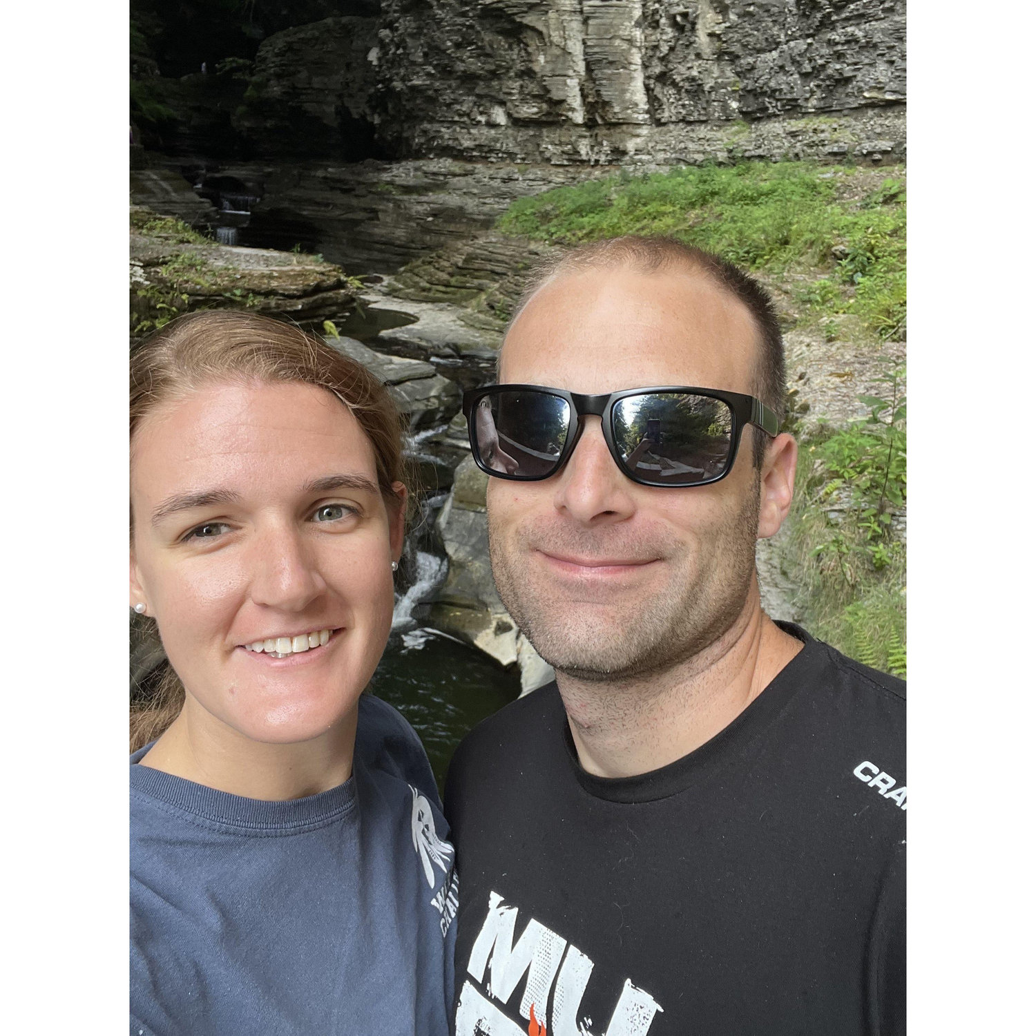 Watkins Glen State Park in Finger Lakes, NY; August 2025