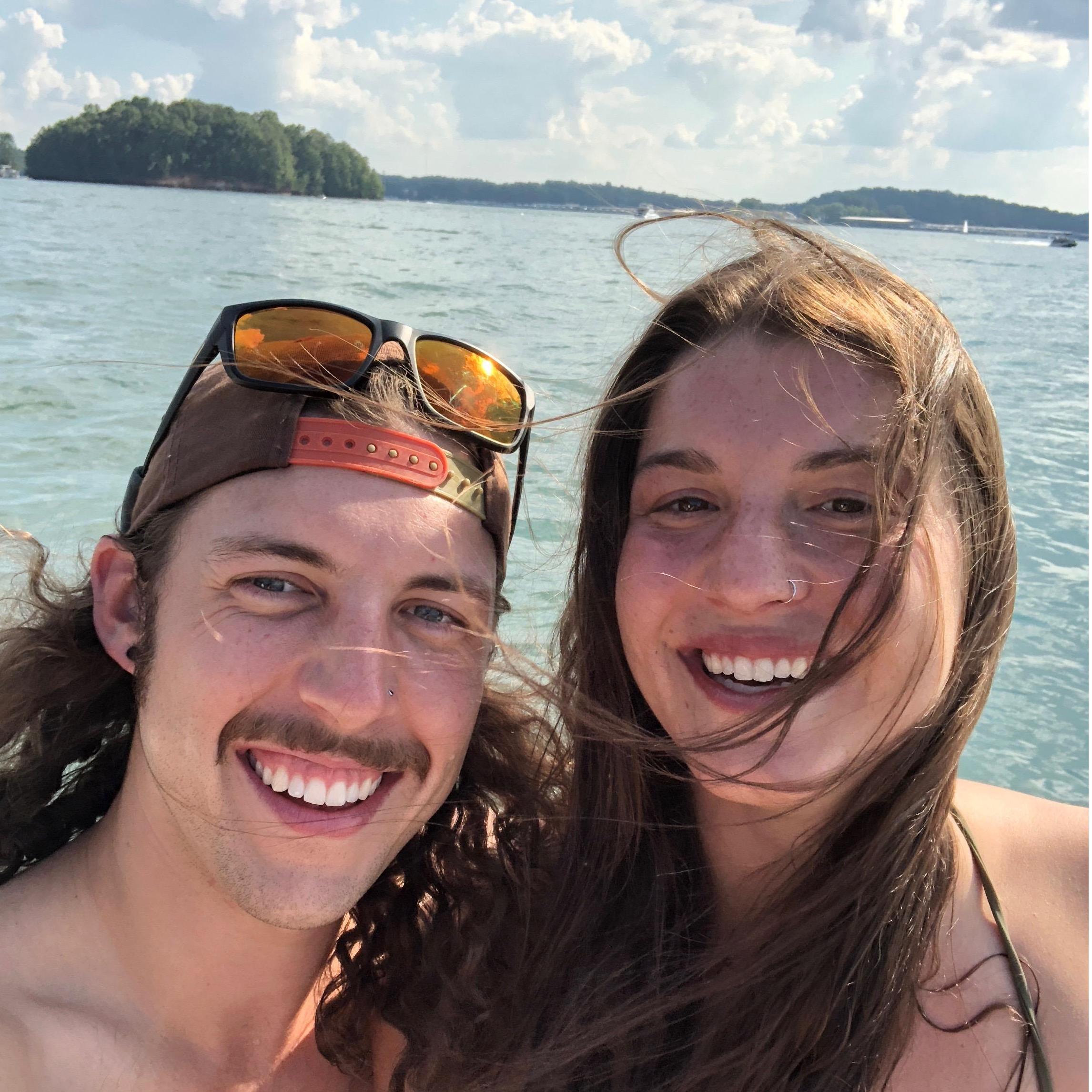 This photo was taken during our trip to Atlanta, GA at Lake Sidney Lanier. 9.2018