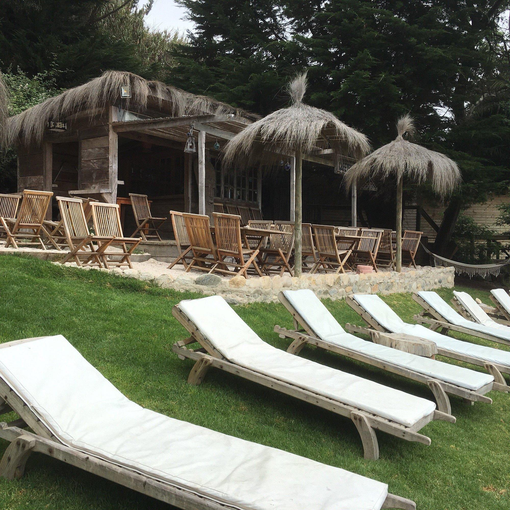 Relaxing at Club El Tebo