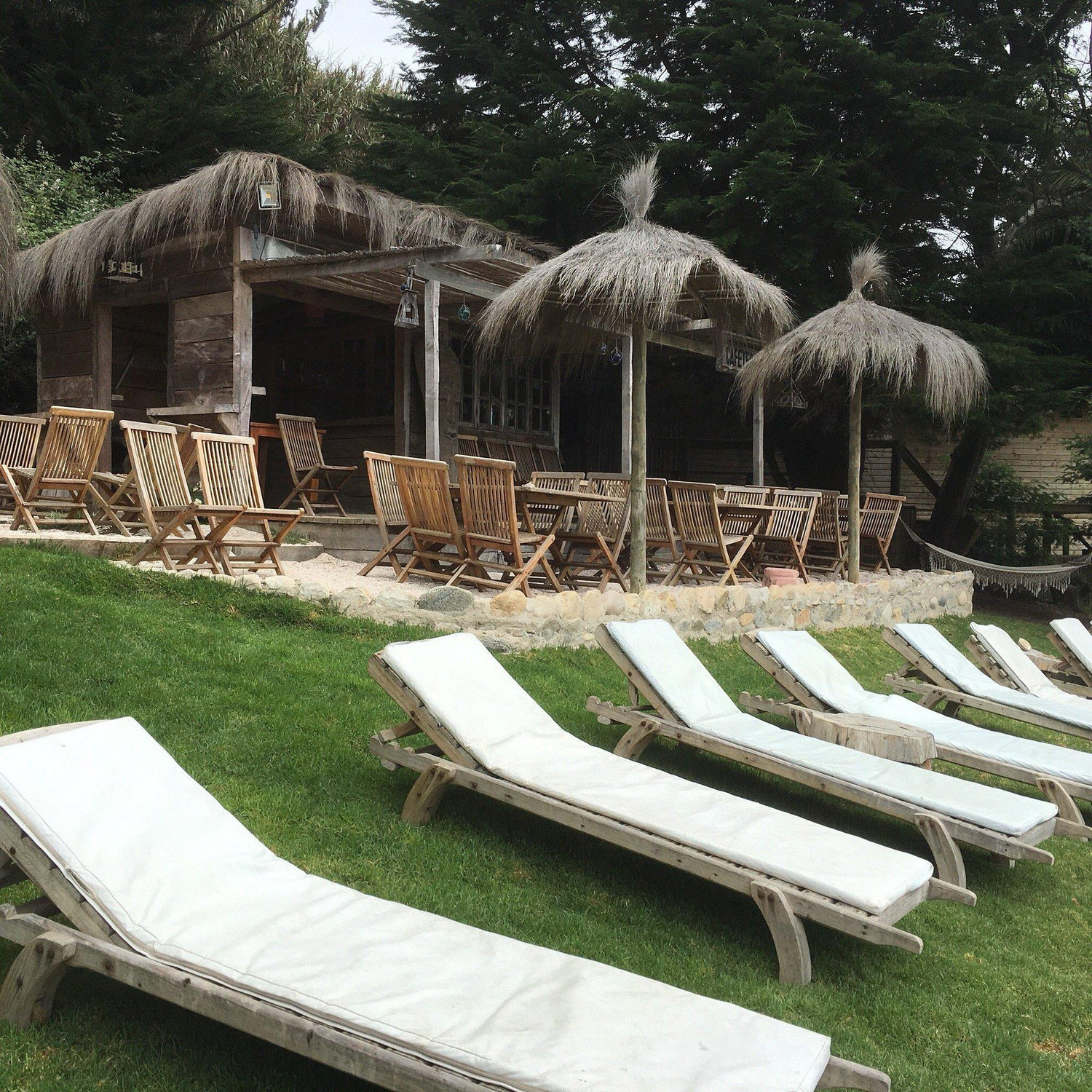 Relaxing at Club El Tebo