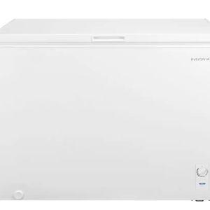 Insignia™ - 10.4 Cu. Ft. Garage-Ready Chest Freezer - White