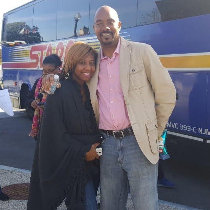 Our first bus trip! What an adventure! We realized once we were riding that we were on the wrong bus! Instead of the African American Museum in D.C. we were mistakenly headed to the Casino in A.C. LOL!!