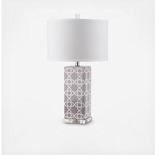 Quatrefoil Table Lamp, Set of 2