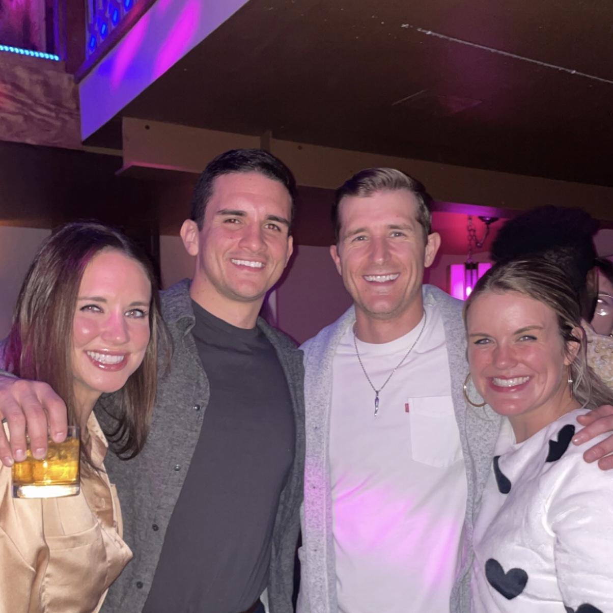 December 3, 2022 - A night out in Nashville with our friends, Meagan and Cody.