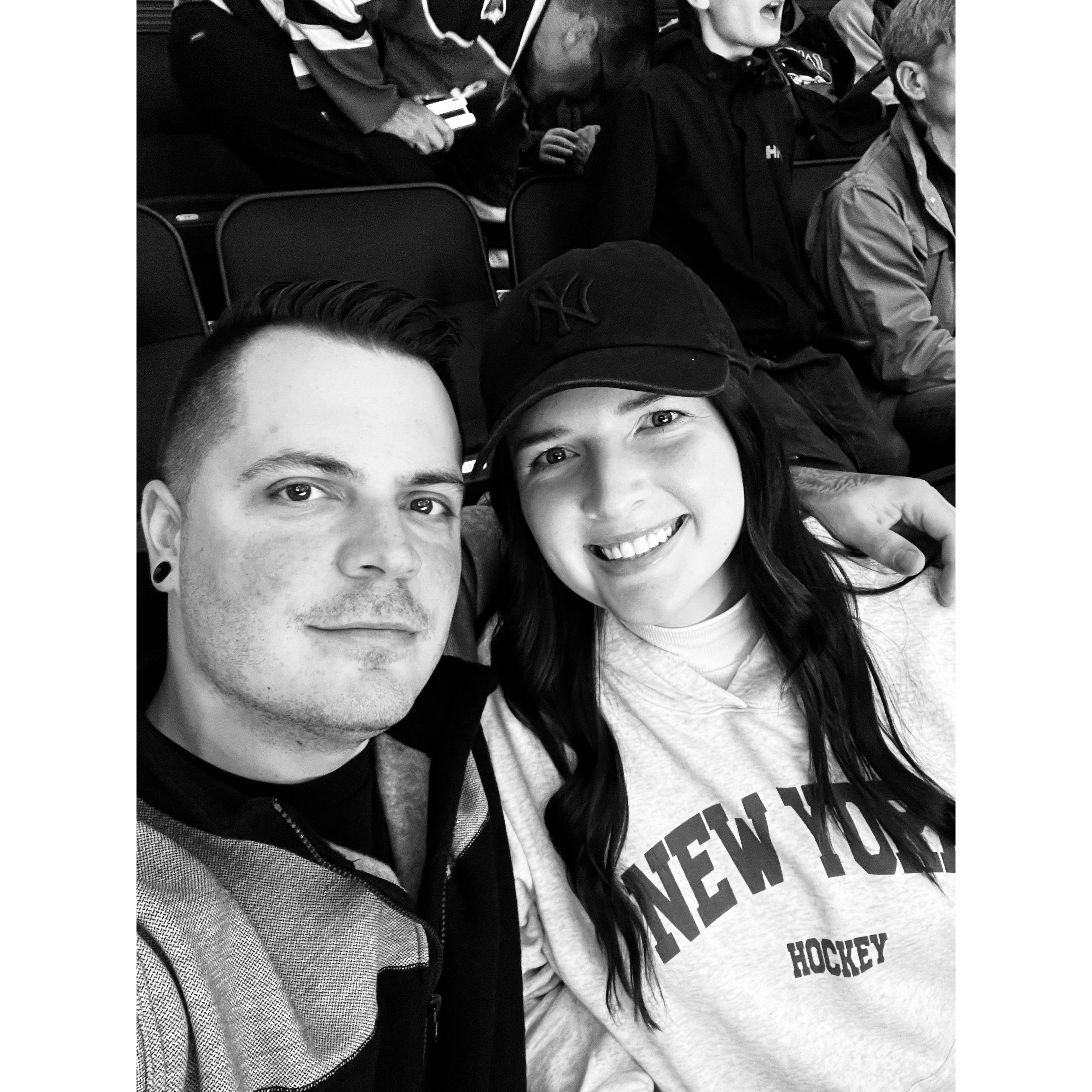 New York Rangers vs San Jose Sharks at Madison Square Garden - December 2023