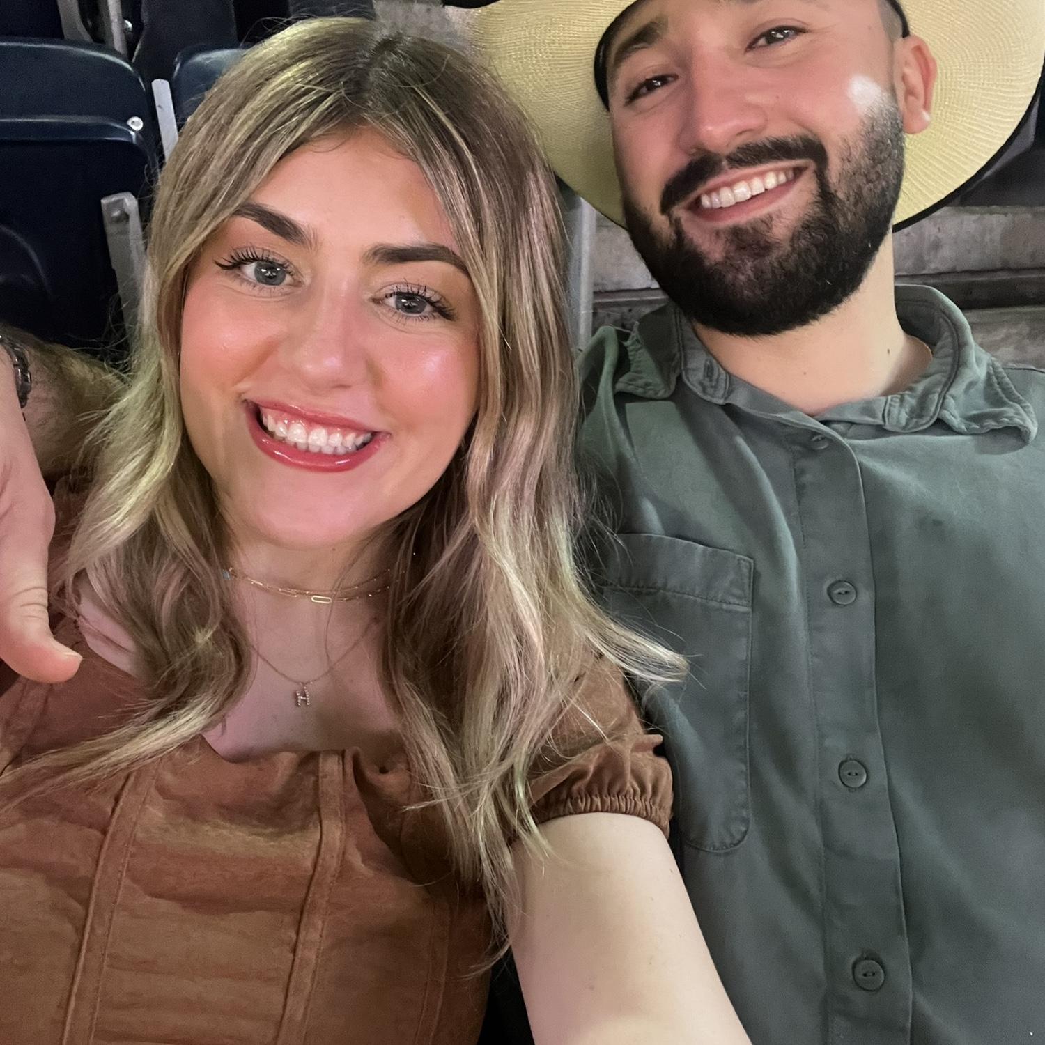 First country concert together!🤠
