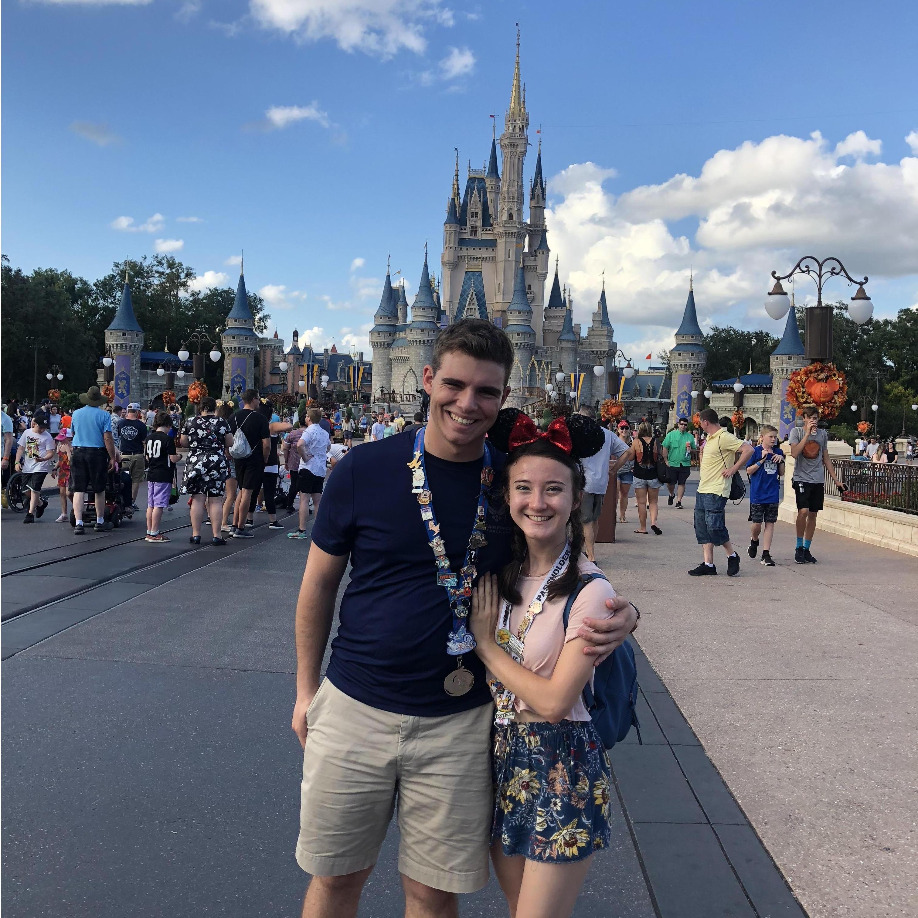 Our trip to Disney on Micah's last trip home!