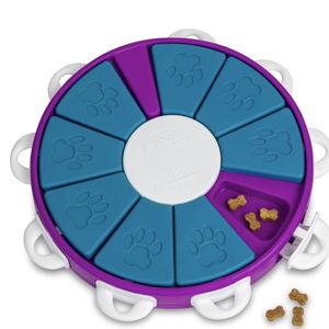 Outward Hound by Nina Ottosson Dog Twister – Interactive Treat Puzzle Enrichment Toy, Level 3 Advanced
