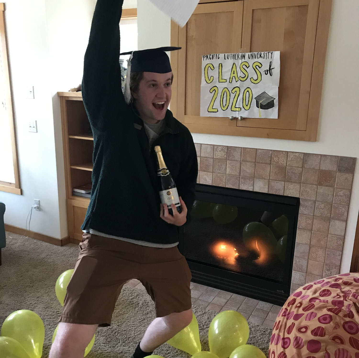 Ian's COVID graduation 2020