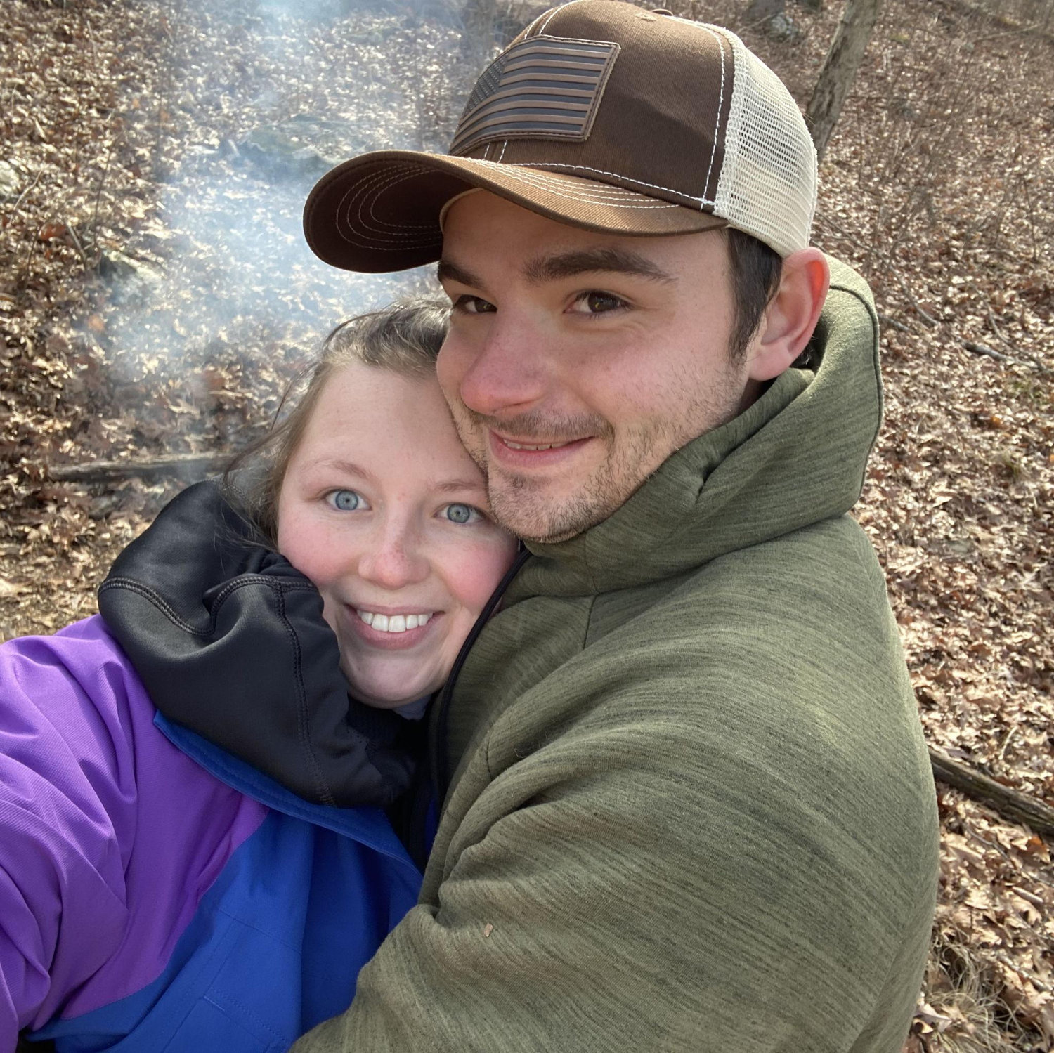Our very first backpacking trip! February 17, 2024